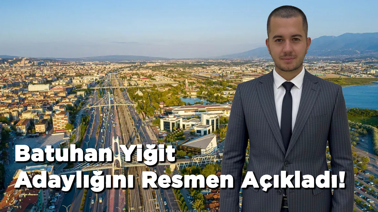 Batuhan Yiğit, Kocaeli Emlakçılar Odası İçin Adaylığını İlan Etti